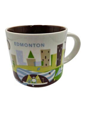 Starbucks Edmonton 2015 You Are Here Series Collection 14oz Coffee Tea Mug Cup